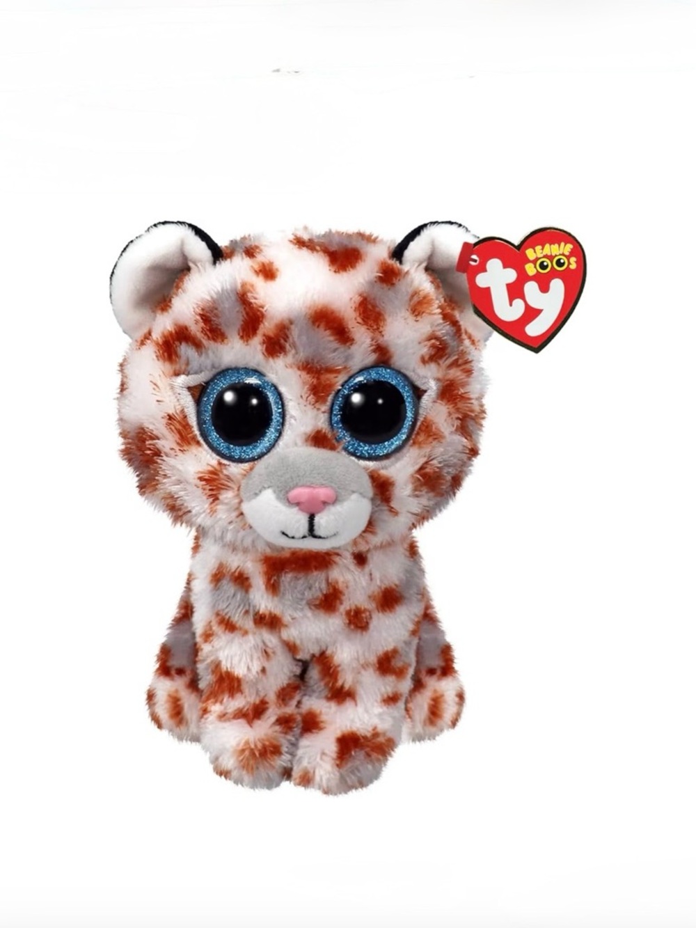 TY Beanie Babies Coco Spotted Leopard Plush Toy 6”